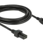 DELOCK καλώδιο PoweredUSB σε 2x 4pin 85484 για POS