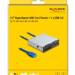DELOCK USB 19-pin card reader 91759
