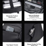 ARCTIC HUNTER τσάντα πλάτης B00423 με θήκη laptop 15.6