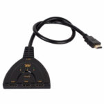 POWERTECH HDMI Switch 3×1 pigtail