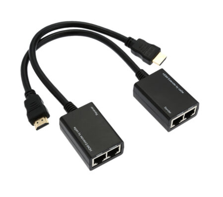 POWERTECH HDMI video extender CAB-H078 μέσω καλωδίου RJ45