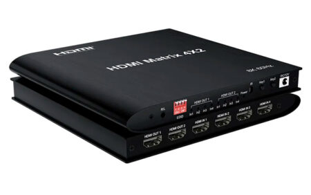 HDMI matrix switch CAB-H155 με τηλεχειριστήριο