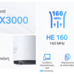 TP-LINK Whole Home Mesh Deco X50-Outdoor AX3000 Dual-Band Wi-Fi 6