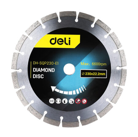 DELI δίσκος κοπής διαμαντέ DH-SQP230-E1