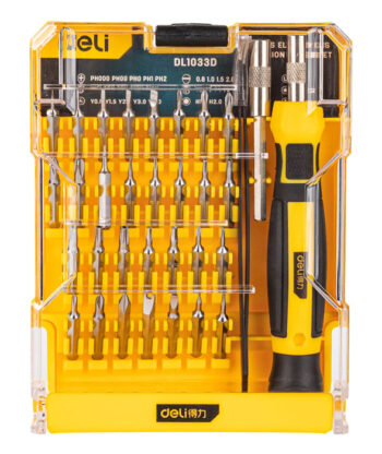 DELI σετ κατσαβίδια ακριβείας DL1033D