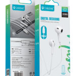 CELEBRAT earphones με μικρόφωνο E400
