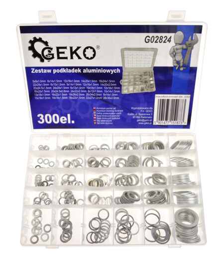 GEKO σετ αλουμινένιες ροδέλες G02824