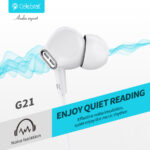 CELEBRAT earphones με μικρόφωνο G21