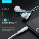 CELEBRAT earphones με μικρόφωνο G23