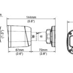 UNIARCH IP κάμερα IPC-B125-APF28