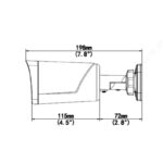 UNIARCH IP κάμερα IPC-B233-APF40W