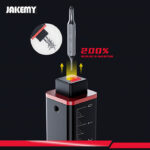 JAKEMY σετ κατσαβίδι ακριβείας JM-8195 με 10x δίπλες μύτες