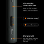 KINGSDUN σετ ηλεκτρικό κατσαβίδι KS-882042 με LED φακό