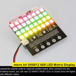 KEYESTUDIO SK6812 4×8 LED dot matrix shield KS0315 για Micro:bit
