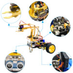 KEYESTUDIO 4DOF mechanical robot arm car kit KS0520