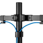 BRATECK βάση γραφείου LDT57-C02 για 2 οθόνες 17"-32"
