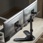 BRATECK βάση γραφείου LDT57-T02 για 2 οθόνες 17"-32"