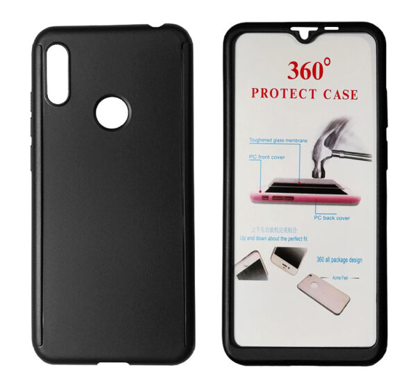 POWERTECH Θήκη Body 360° με Tempered Glass για Huawei Y6/Pro 2019