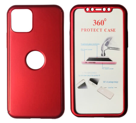 POWERTECH Θήκη Body 360° με Tempered Glass για iPhone 11 Pro