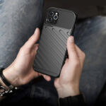 POWERTECH Θήκη Carbon MOB-1558 για  iPhone 12 min