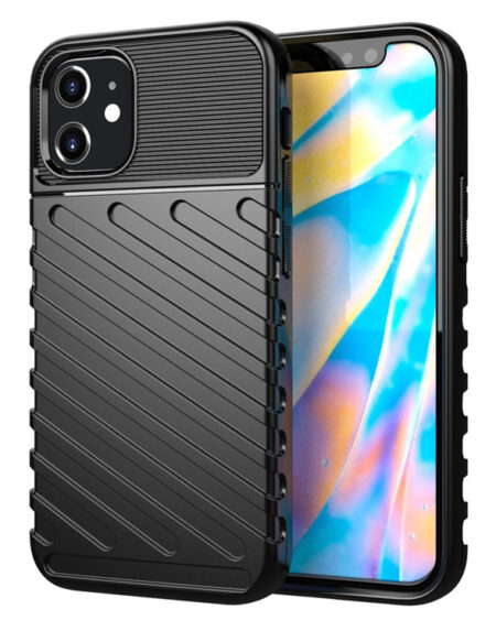 POWERTECH Θήκη Carbon MOB-1558 για  iPhone 12 min