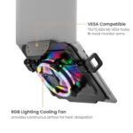 BRATECK βάση & ψύξη laptop NBH-8GL για βάση VESA