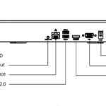 UNIARCH NVR καταγραφικό NVR-110E2