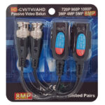 PULSAR παθητικό video balun P-TR1HD για κάμερες HD-CVI/TVI/AHD/CVBS