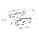 BRATECK βάση αυτοκινήτου PAD28-03 για tablet/smartphone 4.7-12.9"