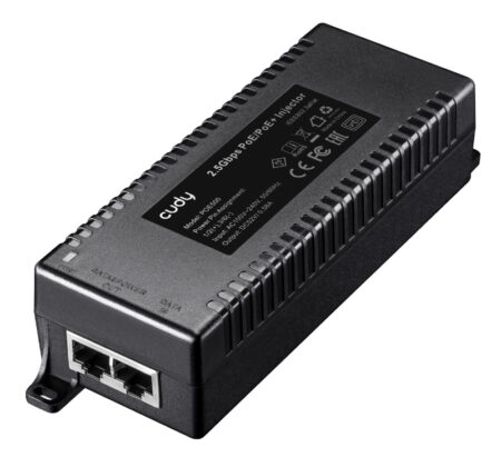 CUDY 2.5Gbps PoE+/PoE injector POE500