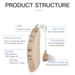 POWERTECH ακουστικό βαρηκοΐας PT-1095 με θήκη