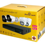 POWERTECH NVR καταγραφικό με 4 κάμερες PT-1233