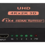 POWERTECH splitter HDMI σε 4x HDMI PTH-048