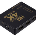 POWERTECH HDMI amplifier switch PTH-052 με τηλεχειριστήριο
