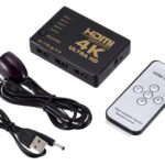 POWERTECH HDMI amplifier switch PTH-052 με τηλεχειριστήριο