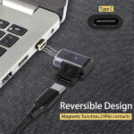 POWERTECH αντάπτορας USB-C PTH-107