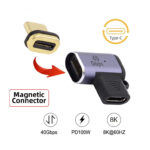 POWERTECH αντάπτορας USB-C PTH-107