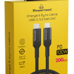 POWERTECH καλώδιο USB-C PTR-0136