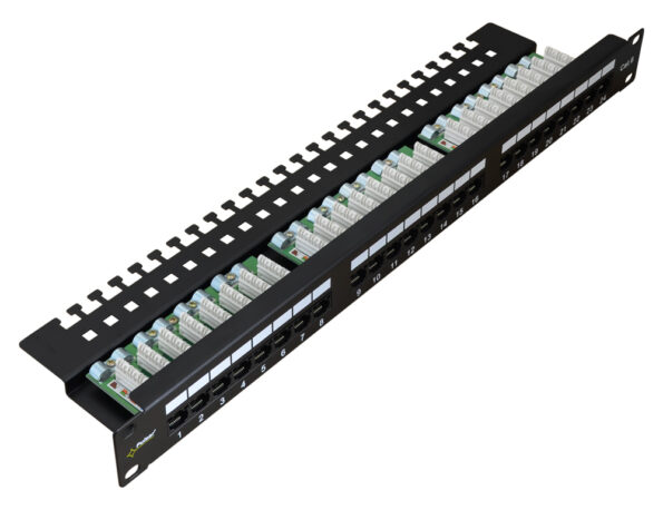 PULSAR patch panel για rack RP-U24V6