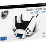 ROAR βάση φόρτισης gamepad RR-0019 για 2x PS5 DualSense