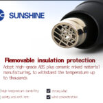 SUNSHINE πιστόλι θερμού αέρα RS-1800D