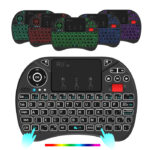 RIITEK ασύρματο πληκτρολόγιο Mini X8 με touchpad