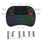 RIITEK ασύρματο πληκτρολόγιο Mini X8 με touchpad