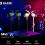 SADES gaming earphones Wings 20 με μικρόφωνο