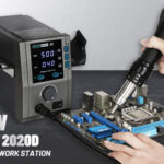 SUGON σταθμός θερμού αέρα 2020D με air gun