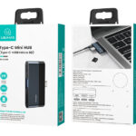USAMS USB hub US-SJ491 με card reader