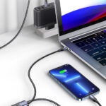 USAMS καλώδιο USB-C σε 2x USB-C US-SJ551