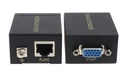 POWERTECH VGA signal extender SLOT-019 μέσω καλωδίου RJ45