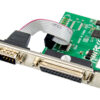 POWERTECH κάρτα επέκτασης PCIe σε serial + parallel ST329