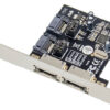 POWERTECH κάρτα επέκτασης PCIe σε 2x SATA ST51